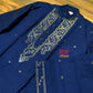 Original Dhakai Jamdani Punjabi – Handwoven Pure Cotton, Navy Blue