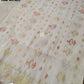 Off White Dhakai Jamdani Saree - Handwoven 64 Count