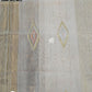 Off White Dhakai Jamdani Saree - Handwoven 64 Count