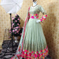 Exclusive Gown, Viscous Georgette with Gorgeous Hand Embroidery Work