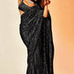 Bollywood Designer Sequins Saree, Mallica Arrora Design, Ready to ship in USA