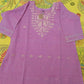 Handwoven Pink Dhakai Jamdani Cotton 3-Piece Set