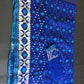 Original Dhakai Handloom Jamdani Saree, Royal Blue with Siver Jari work allover, 84 count thread, Traditional,Elegant,Classy Saree
