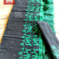 Exclusive Dhakai Jamdani Saree Black/Green Contrast Work, Handloom Jamdani 84 count threaded, Traditional,Elegant, Classy Saree