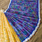 Extraordinary Hand Stiched Kantha Saree, Half Jamdani, Half Bangalore Silk with Multi color Kantha Works,running blouse piece, Elegant Saree