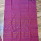 Original Dhakai Jamdani Cotton Dress, Burgundy, Golden Jari contrast work, Handwoven, Soft, Comfortable Summer Wear, Handmade in Bangladesh