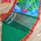 Bijoy, Hand Painted Halfsilk Saree, Bangladesh Bijoy theme, Blouse, Matching Punjabi Available