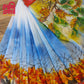 Butea Bloom Nokshi Saree – Handpainted Halfsilk