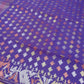 Original Dhakai Handloom Jamdani Saree, Violet with Multi Jari work allover, Halfsilk 84 count, Traditional,Classy Saree, Made in Bangladesh