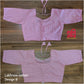 Readymade Lakhnaw Cotton Pink Blouse, Baby Pink Readymade Designer Blouse, Embroidered, Comfortable, goes with any contrast saree