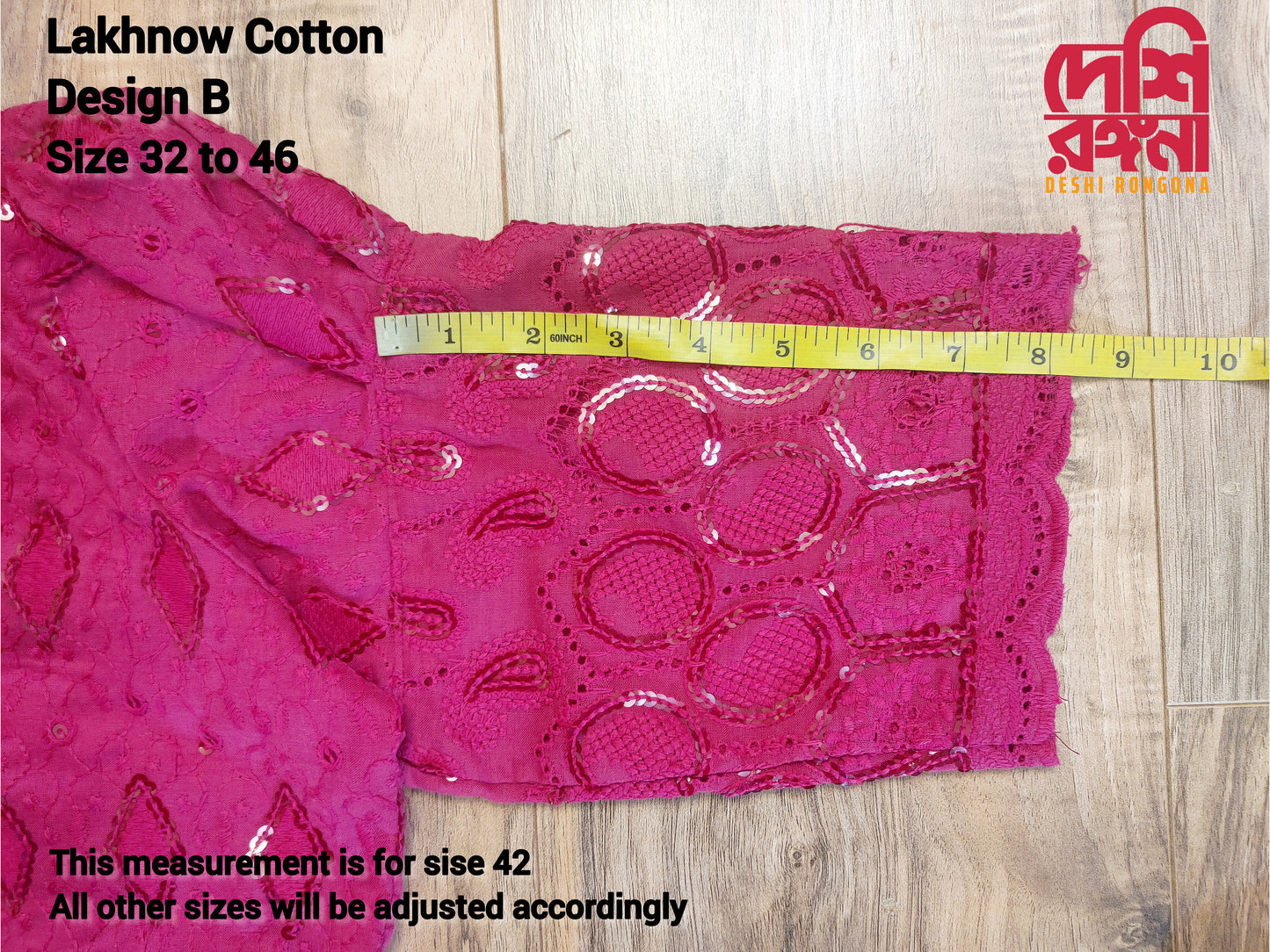 Readymade Lakhnaw Cotton Blouse, Magenta Readymade Designer Blouse, Embroidered, Comfortable, goes with any contrast saree of your closet