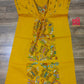 Long Kaftan, Hand Kantha Stitched Viva Cotton, Free Size, Beautiful Handstitched with multi color cotton thread, Rare collection of Crafts